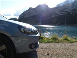 Auto am See